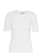 Ihpenda Ss Tops T-shirts & Tops Short-sleeved White ICHI