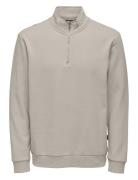 Onsceres Half Zip Sweat Noos Tops Sweat-shirts & Hoodies Sweat-shirts ...