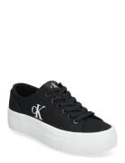 Vulc Flatform Low Canvas Mg Matalavartiset Sneakerit Tennarit Black Ca...
