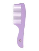 Ilu Comb Bamboom Wild Lavender Hiusharja Kampa Nude ILU