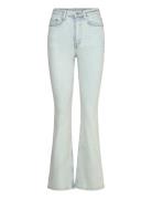 Glow Curve High Flared Jeans Bottoms Jeans Flares Blue Weekday