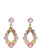 Mini Delia Earrings Korvakoru Korut Pink Caroline Svedbom