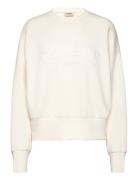 Mmcelli O-Ls Sweatshirt Tops Sweat-shirts & Hoodies Sweat-shirts Cream...