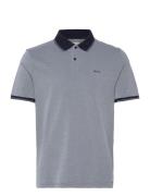 4-Col Oxford Ss Pique Tops Polos Short-sleeved Navy GANT