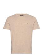 James Tee Designers T-shirts Short-sleeved Beige Morris