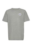 Cnvb Ss Printed Ctp Tee Sport T-shirts Short-sleeved Grey Converse