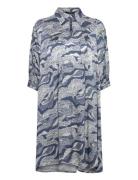 Floretbbtamia Dress Lyhyt Mekko Blue Bruuns Bazaar
