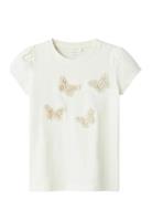 Nmfdetsi Ss Tunic Box Tops T-shirts Short-sleeved White Name It
