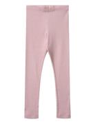 Rib Leggings Maddy Bottoms Leggings Pink Wheat