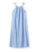 Rigmor Dress - Poplin Maksimekko Juhlamekko Blue STUDIO FEDER