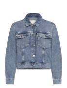 Denim Jacket Farkkutakki Denimtakki Blue GANT