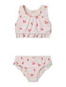 Bellamy Bikini Set Bikinit Beige Liewood
