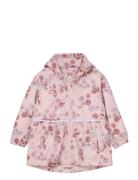 Softshell Jacket Aop Outerwear Softshells Softshell Jackets Pink Minym...