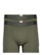 Levis Men Mel Wb Boxer Brief Org Co 2P Bokserit Green Levi's®