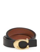 Belt 25Mm Vyö Black Coach