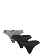 3-Pack Brazilian Briefs Alushousut Brief Tangat Black Weekday