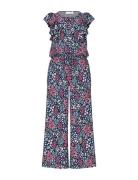 Nkfvinaya 7/8 Jumpsuit Jumpsuit Haalari Navy Name It