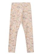 Jersey Leggings Jules Bottoms Leggings Multi/patterned Wheat