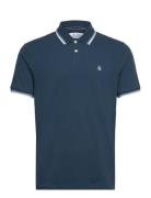 Tipped Polo Tncl Piq Tops Polos Short-sleeved Navy Original Penguin