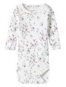 Nbffiline Ls Body Bodies Long-sleeved White Name It
