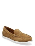 Merton Suede Venetian Loafer Loaferit Matalat Kengät Brown Polo Ralph ...