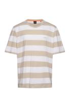 Talesstripe Tops T-shirts Short-sleeved White BOSS