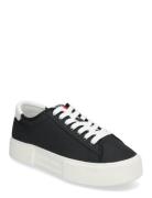 Tjw Flatform Canvas Sneaker Matalavartiset Sneakerit Tennarit Black To...