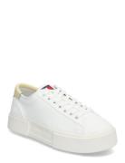 Tjw Flatform Canvas Sneaker Matalavartiset Sneakerit Tennarit White To...