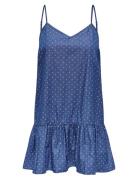 Onlnova Azure Giu Dress Ptm Lyhyt Mekko Navy ONLY
