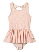 Swimsuit Erna Uimapuku Uima-asut Pink Wheat