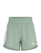 Pacer Wvn High Sport Shorts Sport Shorts Green Adidas Performance