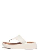 F-Mode Leather Flatform Toe-Post Sandals Flipflopit Rantasandaalit San...