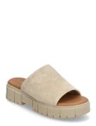 Women Slides Aamutossut Tohvelit Cream Tamaris