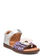 Bisgaard Barbara Shoes Summer Shoes Sandals Silver Bisgaard