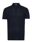 Organic Linen Polo Gots/Vegan Tops Polos Short-sleeved Knowledge Cotto...
