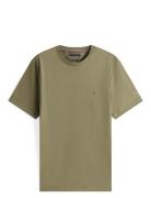 Ess Seasonal Reg Fit Solid Tee Tops T-shirts Short-sleeved Green Tommy...