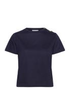 Toulon Tshirt Tops T-shirts & Tops Short-sleeved Blue BUSNEL