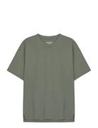 Heavy Tee Tops T-shirts Short-sleeved Khaki Green Bread & Boxers
