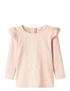 Nmffelice Ls Uv Swim Top Lil Tops T-shirts Long-sleeved T-shirts Pink ...
