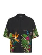 Artemisa Tops Shirts Short-sleeved Black Desigual
