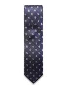 Classic Tie Solmio Kravatti Navy Amanda Christensen