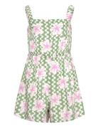 Playa Baby Printed Jumpsuit Haalari Green Roxy