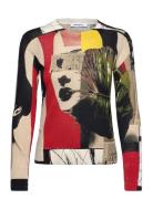 Collage Lacroi Tops Knitwear Jumpers Multi/patterned Desigual