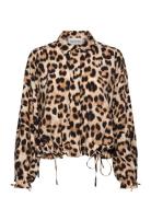 Ulvi Tops Shirts Long-sleeved Beige Munthe