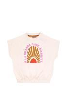 Tnd Voila Tops T-shirts Short-sleeved Cream TUMBLE 'N DRY