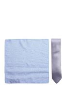 Tie & Pocket Square Solmio Kravatti Blue Amanda Christensen