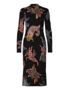 Melted Paisleys Lac Lyhyt Mekko Black Desigual