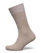Erik Socks Underwear Socks Regular Socks Beige Mp Denmark