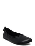 Gill Leather Ballet Flats Ballerinat Black ALOHAS