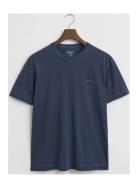 Sunfaded Ss T-Shirt Tops T-shirts Short-sleeved Navy GANT